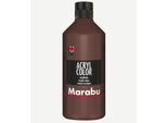 Marabu Colore Acrilico Acryl Colour 500 Ml Marrone Medio 040