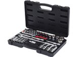 Ks Tools 918.0830 - Set Di Chiavi A Bussola - 1/2" - Imperiale - 30 Teste - Acciaio Al Cromo Vanadio - 3,4 Kg"