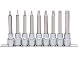 Ks Tools 1/2" Chromeplus Set Di Bussole Torx Lunghe 9 Pz. T20-T60 - 918.1317"