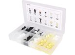 Ks Tools Set Di Clip Di Fissaggio Per Citroen / Peugeot, 345 Pezzi, 420.0650
