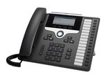 Cisco 7861 Telefono Ip 16 Linee Display Lcd 3.5" Nero E Argento Montabile A Parete"