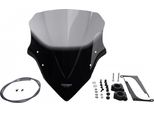 Parabrezza Mra Racing Nrm Grigio Fumo Con Abe Per Yamaha FZ1 Fazer