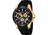 Jaguar J691/2 Special Edition Cronografo Orologio Da Uomo In Silicone Data Crono Nero