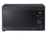 LG NeoChef MH6565CPW Mikrowellenherd Schwarz Mikrowelle mit Grill Flache Oberfläche 25 L 1000 W