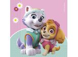 Procos 90277 - Tovaglioli Paw Patrol, Skye & Everest, 20 Pezzi, Dimensioni 33 X 33 Cm, Tovaglioli Di Carta Con Motivo, Eroi A Quattro Zampe, Cani, Festa, Decorazione Tavola, Tovaglia, Colorati