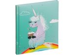 Pagna 20155-15 Pagna Poesiealbum "Einhorn"", 128 Blatt"