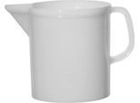 Messbecher Kunststoff, Weiß, 1/4 Liter Skala, Inhalt: 3,00 Liter