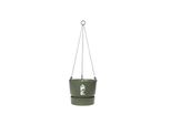 Elho Greenville Cestino Da Appendere 24 Cm, Verde