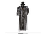Scheletro Fantasma Decor Halloween Horror Figura Incubo Figura Decorativa Appesa Scenario Spaventoso Sposo, Colore: Nero