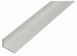 Alberts 471781 Profilo Angolare, Alluminio, Anodizzato Argento, 1000 X 30 X 15 Mm