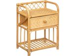 Comodino "Aoni"" - Rattan - Atmosphera CréAteur D'intéRieur"