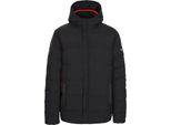 Trespass - Giacca Trapuntata "Habbton"" Da Uomo TP5494 (Xs) (Nero)"
