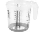 Keeeper 1049113015500 Caraffa Di Misurazione "Massimo"", 1,0 L, Bianco / Grigio Nordico"