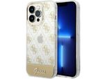 Guess Guhcp14Xhg4Mhg Iphone 14 Pro Max6,7 ZłOty/Oro Custodia Rigida 4G Pattern Script