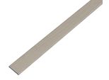 Alberts 488673 Barra Piatta, Autoadesiva, Alluminio, Design In Acciaio Inox, Scuro, 1000 X 20 X 2 Mm