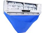 Inf Copertura Di Pulizia Per Aria Condizionata Blu
