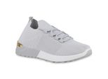 Van Hill Scarpe Sportive Da Donna Scarpe Da Corsa Scarpe Sportive Con Suola Profilata 840359, Colore: Grigio Chiaro, Taglia: 36