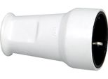 Guscio Di Contatto Di Messa A Terra Kopp 182702004, Piccolo, Protezione Antipiega, Bianco