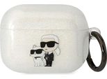 Karl Lagerfeld Klaphnkctgt Airpods Procover Transparent Glitter Karl&Choupette