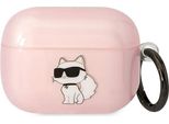 Karl Lagerfeld Klaphnchtcp Airpods Procover RóżOwy/Pink Ikonik Choupette