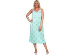 Camicia Da Notte Da Donna Senza Maniche; Verde/M/38
