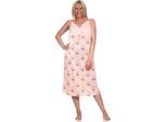Camicia Da Notte Da Donna Senza Maniche; Albicocca/M/38