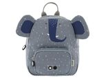 Zaino Trixie Blu - Piccolo Zaino Per La Scuola Mrs Elephant Idrorepellente