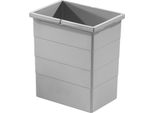 Cestino Interno Hailo 1076119 Grigio Chiaro 20 Litri 320 X 226 X 350 Mm 2 Maniglie