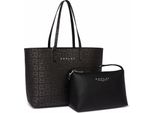 Replay Borsa A Tracolla Borsa Shopper Shopper Black + Brown Cocoa Marrone Scuro