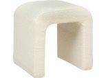 Hocker "Sevi"" Bouclé - 41X35 Cm - Atmosphera Interior Designer"