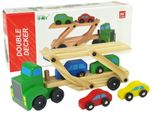 Trasportatore Di Legname Verde Con Blocchi Di Camion