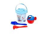 Altre Marche Set Di Secchielli Orso 5 Pezzi Blu/Rosso