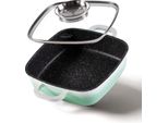 Stoneline® Pentola Da Portata Quadrata 20 Cm Menta | Con Coperchio
