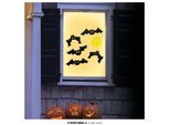 Decorazione Di Halloween Zucca Cappello Strega Stelle Pipistrello Decorazioni Per Finestre Decorazioni Stagionali Idee Di Decorazione Spooky Party Fentsergestaltung Scary Mood, Colore: Nero