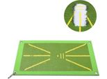 Inf Tappetino Da Allenamento Per Golf/Tappetino Per Pratica Swing Da Golf 25X50 Cm