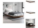 Vidaxl Struttura Letto In Rovere Marrone 100X200 Cm In Legno - Letti E Strutture Letto