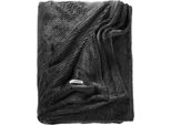 Tom Tailor Plaid Blanket Cosy Soft Easy-Care Anthracite 140 X 190 Cm Sofa Blanket