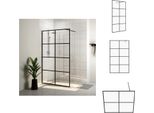 Vidaxl Schermo Doccia Per Cabina Doccia Con Vetro Trasparente Esg 100X195 Cm - Schermi Doccia