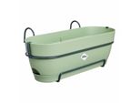 Elho® Vibia Campana Fioriera Verde Pistacchio 50 Cm Con Supporto Allin1 - Plastica
