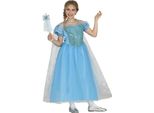 Guirca Costume Da Principessa Del Ghiaccio Bambina 7-9 Anni 7-9 Anni
