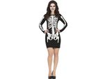 Guirca Vestito Da Scheletro Da Donna Costume M M