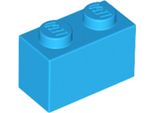 1 Pezzo Lego, Parte C. 3004 In Azzurro Scuro
