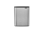 Cestino Touch Bo - 12 L, Acciaio Opaco Fpp