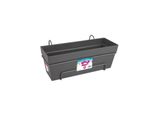 Vaso Per Piante Elho Plastica Grigio Scuro Rettangolare 50 Cm