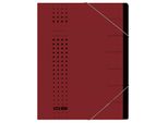 Elba Ordnungsmappe Chic - Bordeaux - Karton - A4 (42495BX Neu: 400002021)