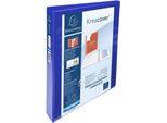 Raccoglitore Ad Anelli Di Presentazione Exacompta, A4 Maxi, Blu, Anello 4D