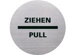 Pittogramma Helit "Ziehen/Pull"", Diametro: 115 M, Argento"