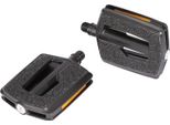 Ergotec 86056001 Pedale In Plastica 836, 9/16', Con Riflettori, Nero (1 Paio)