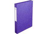 Exacompta Scatola Di Raccolta Cartobox, Din A4, 40 Mm, Viola