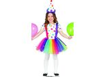 Guirca Costume Da Clown Bambina 3-4 Anni 3-4 Anni